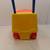 Vintage Playskool Big Yellow Toddler Kids Taxi Push Stroller Toy 11 thumbnail