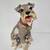 Schnauzer Dog with Pups Statue 1 thumbnail