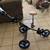 3 Wheel Golf Push Cart, Lightweight Foldable Caddy Cart w/Adjustable S 8 thumbnail