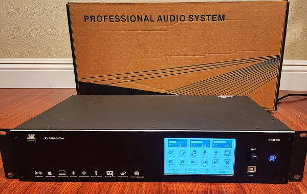 JKaudio X9000 Pro Processor Karaoke 1