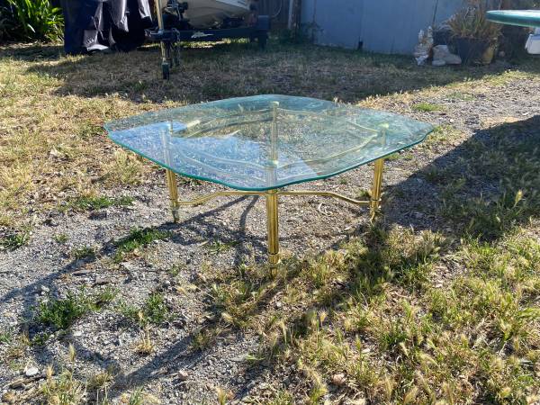 Glass Top Coffee Side Table 1