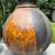 Pair 2 Vintage MCM Modern Art Pottery Large Bulbous Table Lamp Signed 10 thumbnail
