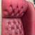 Burgundy Chaise Faux Leather couch-$0 Delivery 3 thumbnail
