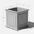 Large 19" Square Padio Self-Watering Planters - Two Available 3 thumbnail