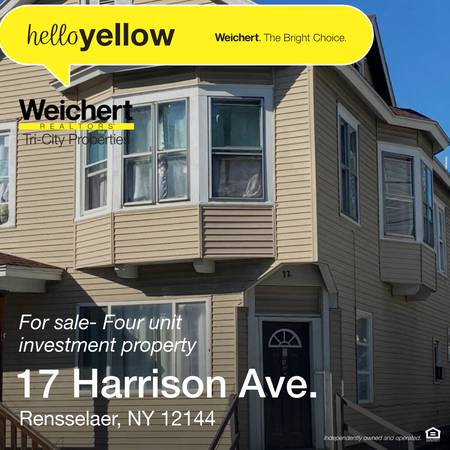 For sale! Four unit property in Rensselaer
$395,000
                        Rensselaer For sale! Four unit property in Rensselaer
$395,000
                        Rensselaer