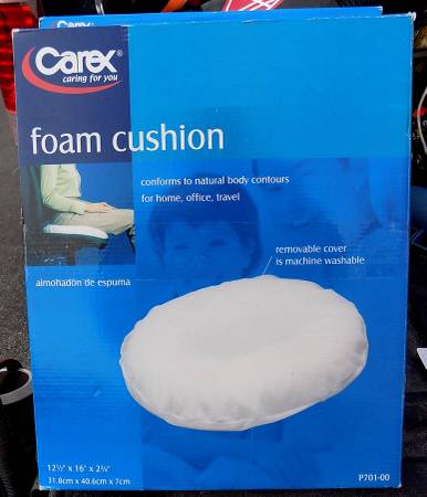 New Carex Foam Seat Cushion 1