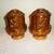 ...Beautiful Vintage Dark Amber Fairy Lamps... 2 thumbnail