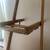 Antique 68” utility ladder back, wood 3 thumbnail