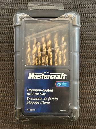 Mastercraft 29pc Drill Bit Index 1