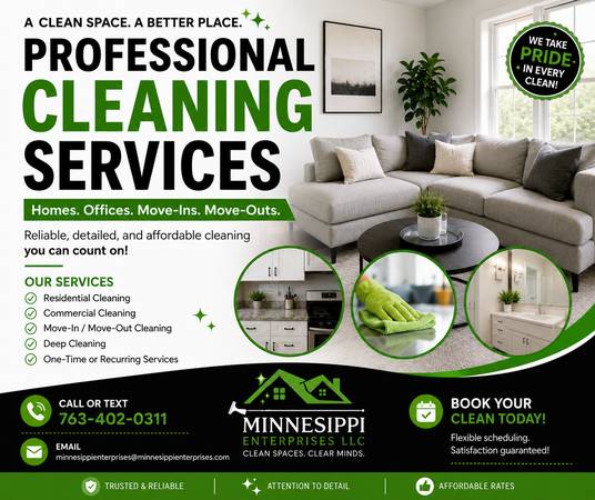 🧹 Move-In/Move-Out Cleaning | Fast, Professional Service 1