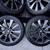 20’ Inch Tesla Charcoal Gray Stiletto Wheels Hankook EV Tires 3 thumbnail
