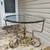 Vintage (indoor) Pierre Deux French provincial wrought iron table! 1 thumbnail