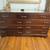 Solid mahogany 1940’s 9 drawer dresser 2 thumbnail