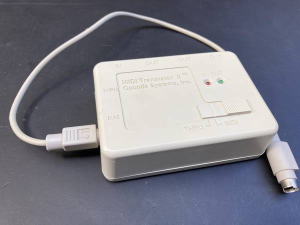 Opcode Systems Inc. MIDI Translator II with serial cable 1