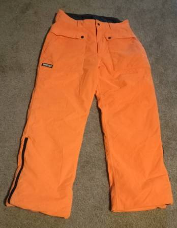 (New) Fluorescent orange Pants TEC H 2 O - waterproof - 1