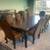 Drexel Heritage French country style dining table with 10 chairs 2 thumbnail