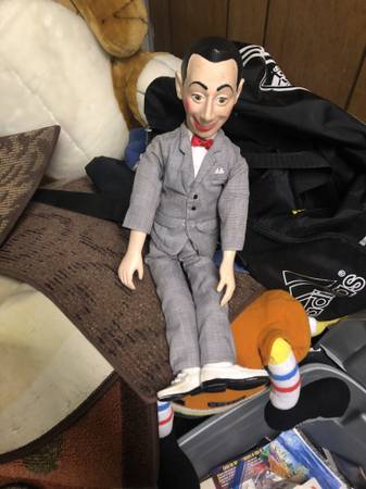 Vintage MatchBox 1987 Pee-Wee Herman Pull String Talking Doll 1