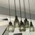 Pottery barn Paxton glass 8 Multi light pendant 6 thumbnail