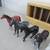 Schleich Miniature Play Horses Lot Of 8 With Wooden Stall 2 thumbnail