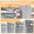 Beautiful Extra Long Shower Curtain and Rod Set 4 thumbnail