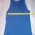 Vintage VTG 80's Blue Tank Top Shirt Kids Women's Large L Top 4 thumbnail