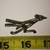 Silver Roadrunner Pin-on Brooch, Southwest jewelry bird wildlife run 6 thumbnail