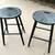 Pier 1 Imports Grab Handle barstool set 3 thumbnail