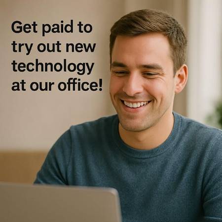 In-Person Tech Research Study – $150 for 3 Hours (Midtown Manhattan) 1