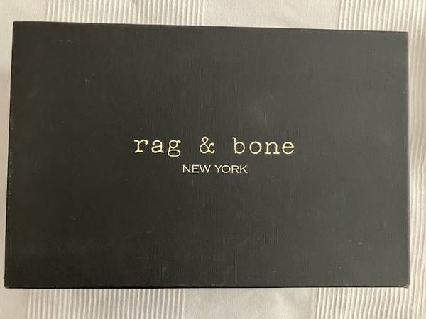 Rag & Bone Leather Mesh Slingback Sandals Size 36.5 (US 6.5) 4" Black - $25 (Harlem / Morningside)63471465597955124