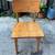 Vintage Mid Century Solid Oak School Chair 2 thumbnail