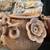 Terra Cotta Bowl handcrafted with flowers. 1 thumbnail