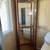 Vintage Curio Cabinet Solid Wood 5-Glass Shelves Lighted Mirrored 5 thumbnail