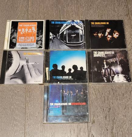 CHARLATANS UK cd COLLECTION britpop 90s LIVE Simpatico Beggars 1