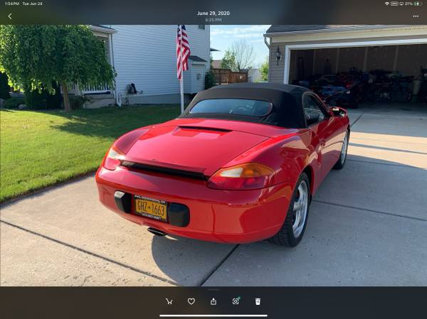 OEM Porsche taillights  from my 1997 Boxter 986 1