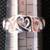 Sterling Silver Ring Hearts 2 thumbnail