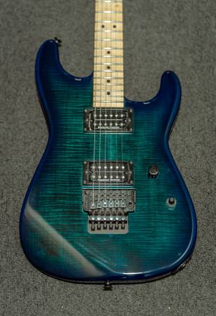 Charvel Pro Mod San Dimas Blue Burst 1