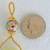 Natural Lemon Chrysoprase Gemstone And Cloisonne Pendant 9 thumbnail