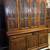 Beautiful Solid Cherry Lighted Two Piece Hutch Cabinet by Cresent 1 thumbnail