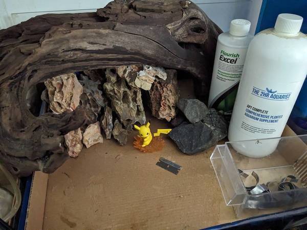 (updated) Misc aquascaping aquarium tools for fish tank or terrarium - 1