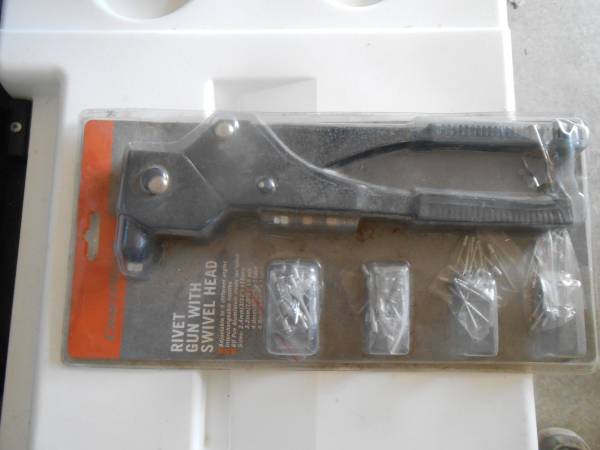 New rivet gun & rivets 1