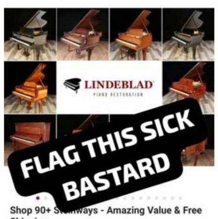 FLAG THE LINDEBLET BASTARD OFF OUR BOARD 1