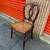 Antique Victorian EASTLAKE Solid Walnut Cane Bottom Carved Dinning Parlor Chair 2 thumbnail