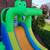 NEW-Inflatable Water Slide - Crocodile Theme Bounce House Water Park w 5 thumbnail