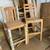 2 solid teak outdoor bar chairs 3 thumbnail