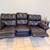 Double Reclining Brown Leather Couch and Loveseat 2 thumbnail