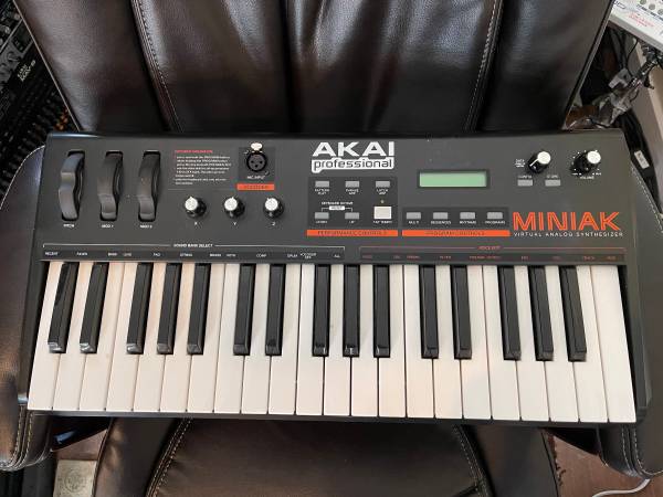 Akai Miniak virtual analog synth - musical instruments - by owner