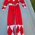 Red Power ranger kids costume (partial size 8-10) 1 thumbnail