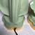 Vintage Ceramic Lady Figurine Table Lamps – Matching Pair – Celadon Green & 15 thumbnail
