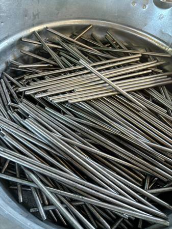 Grade 304 3/8" Stainless Steel Round Bars - 13" pieces 1