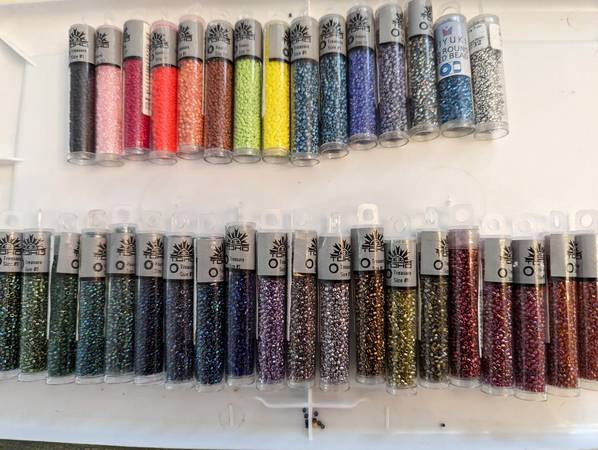 Toho Japanese Seed Bead Tubes (new) 1